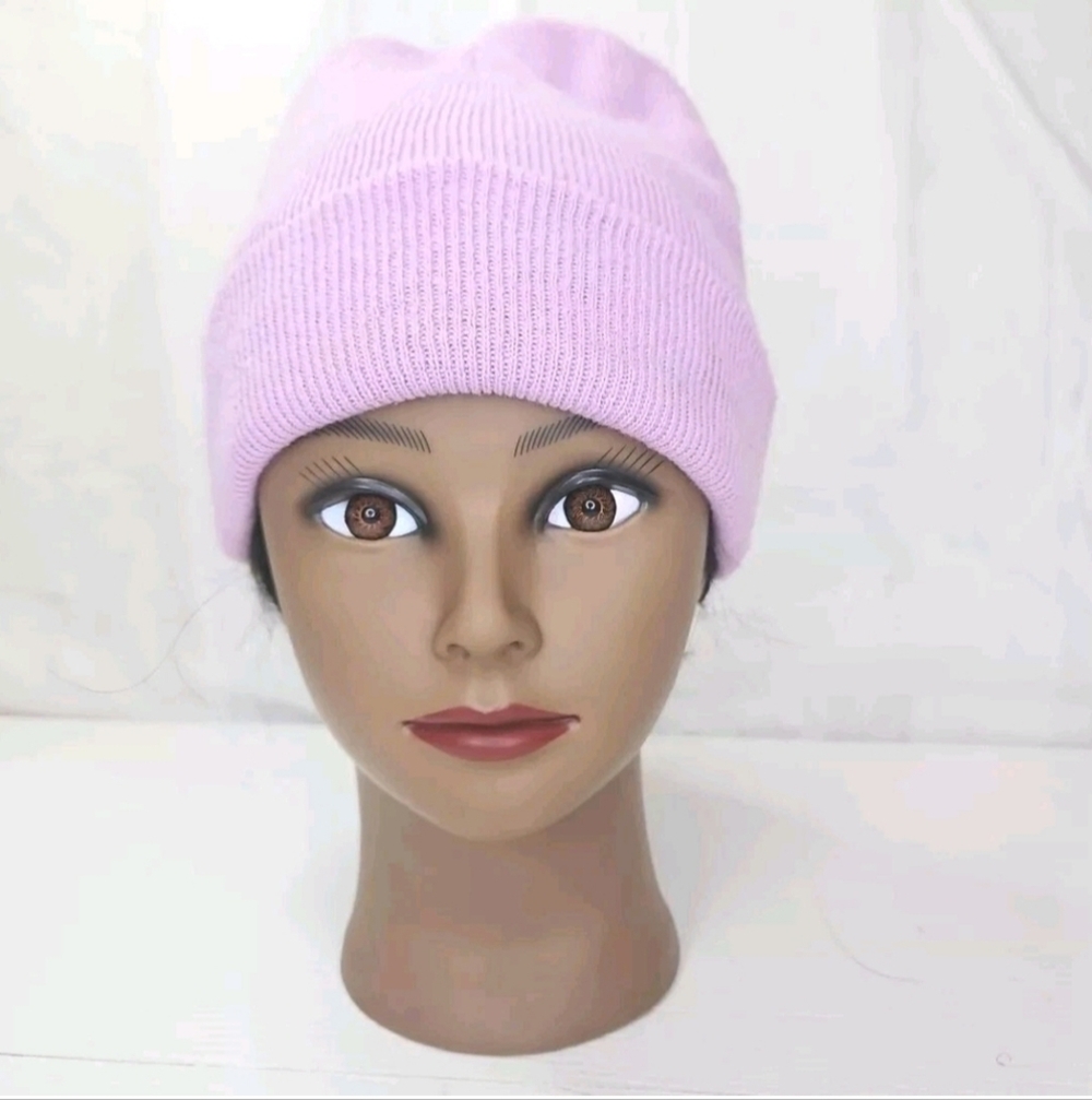 Wild Fable Solid Unisex Women/Men Beanie Knitting Hat Autumn Purple One Size